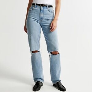 Abercrombie & Fitch The 90’s Straight Ultra High Rise Jeans